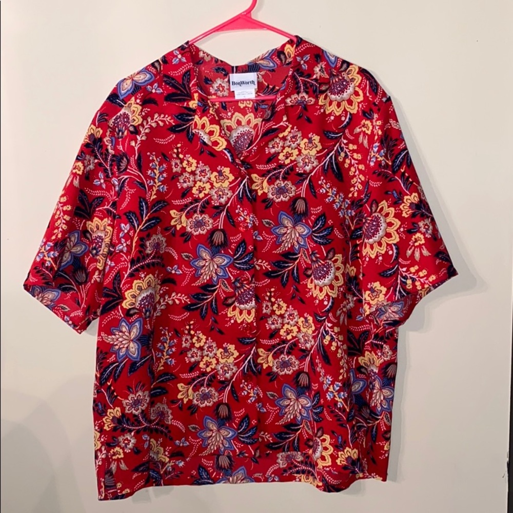 Women’s Bon Worth Top Size  XL
